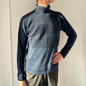 S.N.S Herning wool turtleneck sweater Dimensions taken